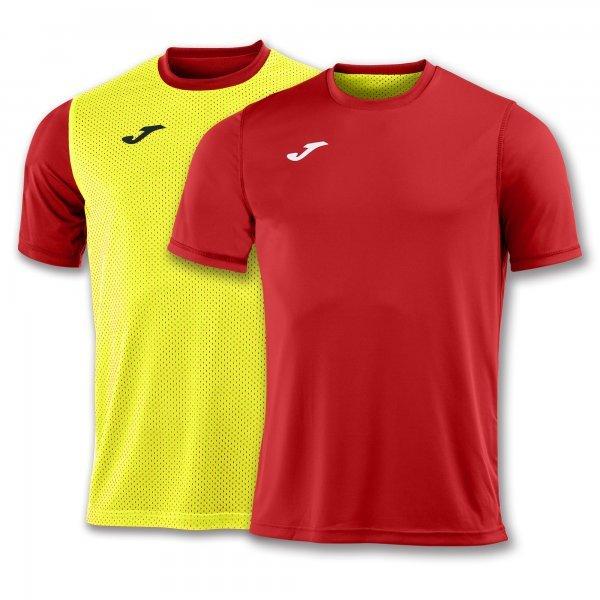 T-SHIRT COMBI REVERSIBLE RED-YELLOW S/S - 100738.6216XS-5XS_270517