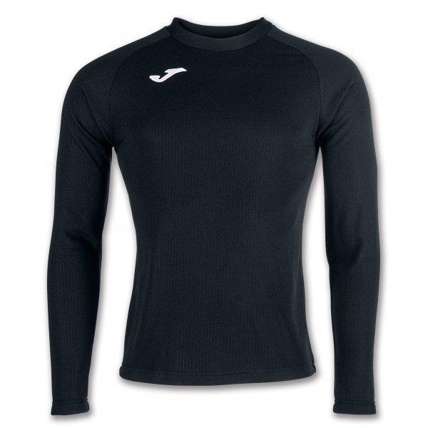 BRAMA FLEECE SHIRT BLACK L/S - 101015.100L_271477