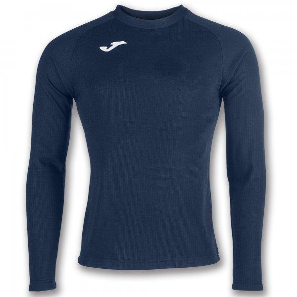 BRAMA FLEECE SHIRT NAVY L/S - 101015.331L_271487