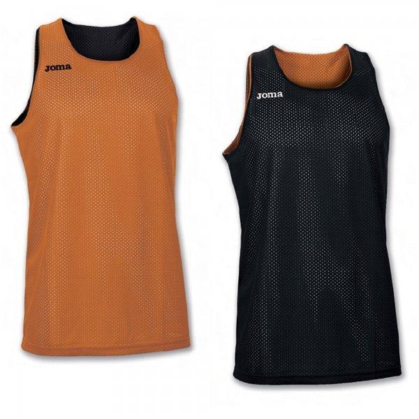 REVERSIBLET-SHIRT ARO ORANGE-BLACK SLEEVELESS - 100050.8002XL-3XL_376504