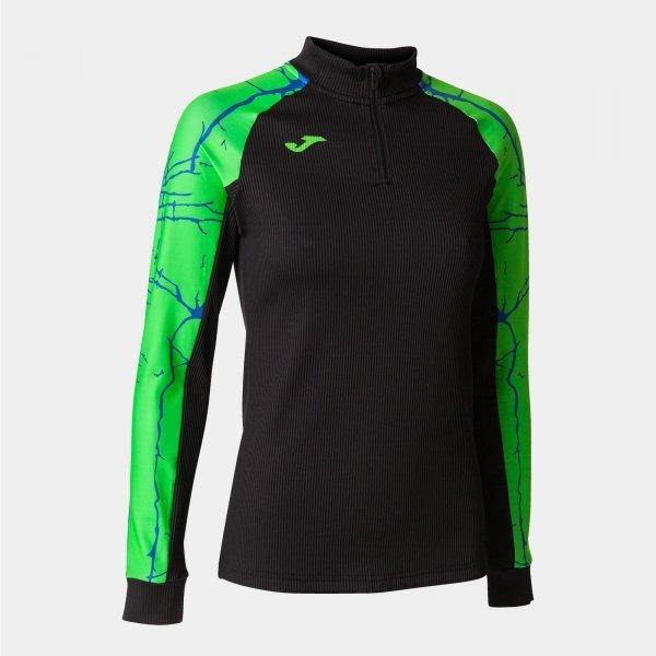 ELITE IX SWEATSHIRT BLACK FLUOR GREEN - 901649.1172XS_410446