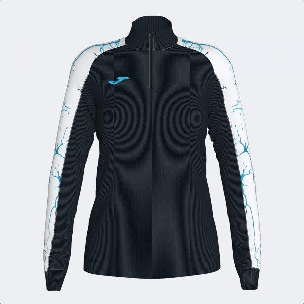 ELITE IX SWEATSHIRT BLACK WHITE - 901649.1022XS_410432
