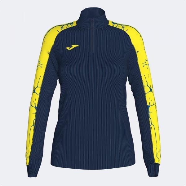 ELITE IX SWEATSHIRT NAVY FLUOR YELLOW - 901649.3212XS_410455