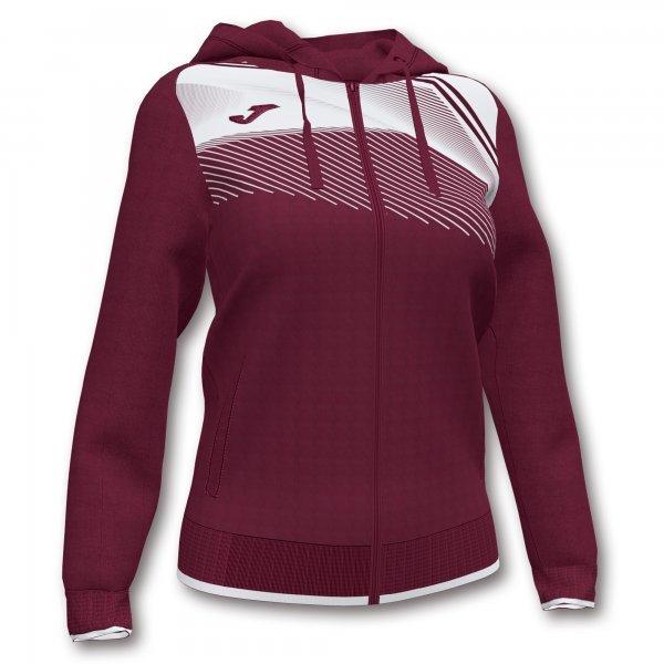 SUPERNOVA II HOODIE JACKET BURGUNDY-WHITE - 901067.6722XS_407821