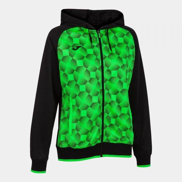 SUPERNOVA III ZIP-UP HOODIE BLACK FLUOR GREEN | 901430.117 - 901430.117L_409868