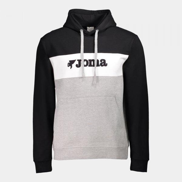 URBAN STREET HOODIE BLACK MELANGE GREY - 102474.111L_437340