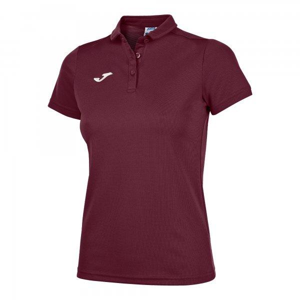 HOBBY WOMEN POLO SHIRT BURGUNDY S/S - 900247.6712XL_406638