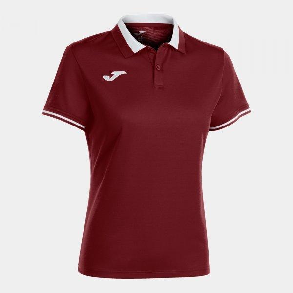 CHAMPIONSHIP VI SHORT SLEEVE POLO BURGUNDY WHITE - 901272.6722XL_408912