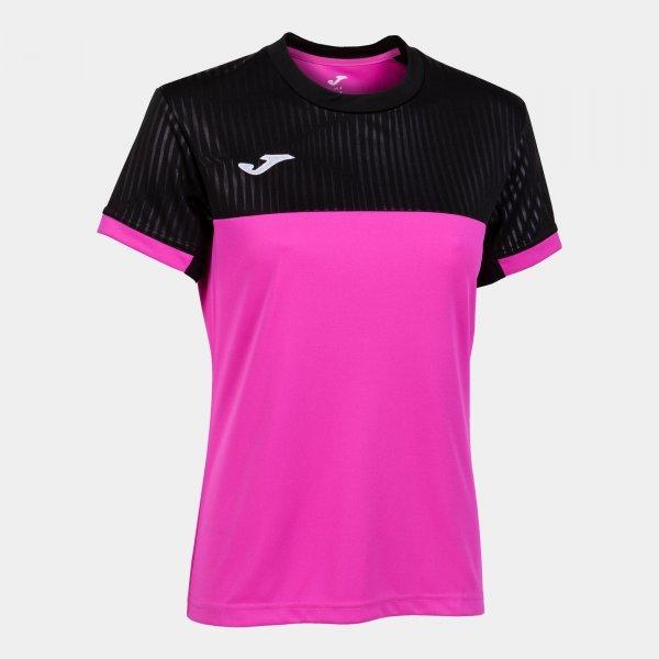 MONTREAL SHORT SLEEVE T-SHIRT FLUOR PINK BLACK - 901644.0302XL_410196
