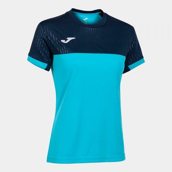 MONTREAL SHORT SLEEVE T-SHIRT FLUOR TURQUOISE-NAVY - 901644.0132XL_410189