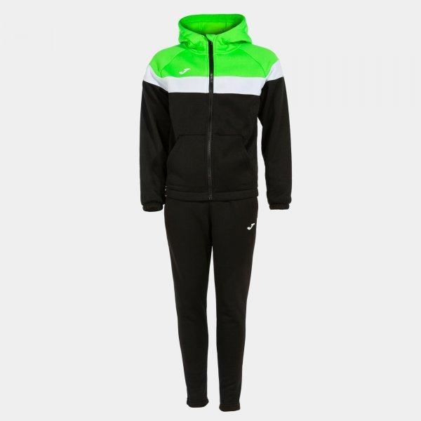 STRIPE TRACKSUIT BLACK FLUOR GREEN - 500581.11714 (XS)_437367