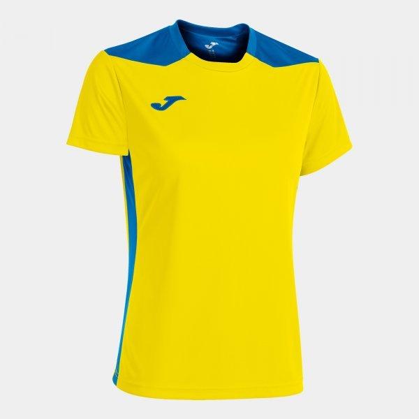 CHAMPIONSHIP VI SHORT SLEEVE T-SHIRT YELLOW-ROYAL BLUE - 901265.9072XL_368898