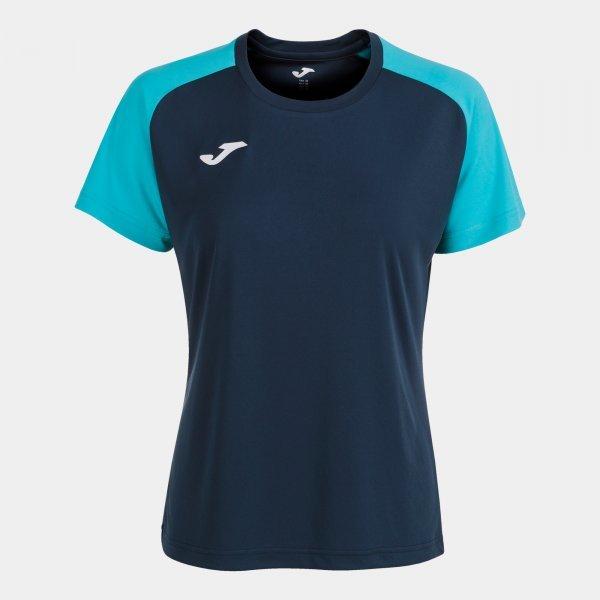 ACADEMY IV SHORT SLEEVE T-SHIRT NAVY FLUOR TURQUOISE - 901335.3422XS_409184
