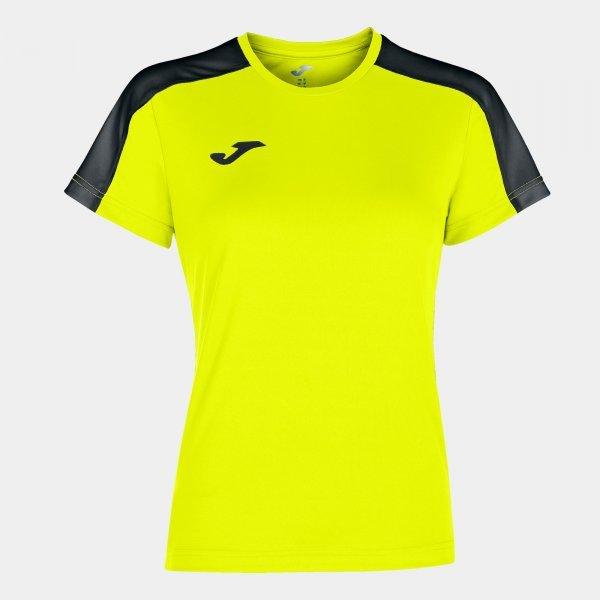 ACADEMY T-SHIRT FLUOR YELLOW-BLACK S/S - 901141.0612XS_408106