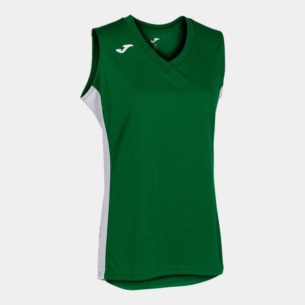 CANCHA III T-SHIRT GREEN-WHITE SLEEVELESS - 901129.4522XS_407901