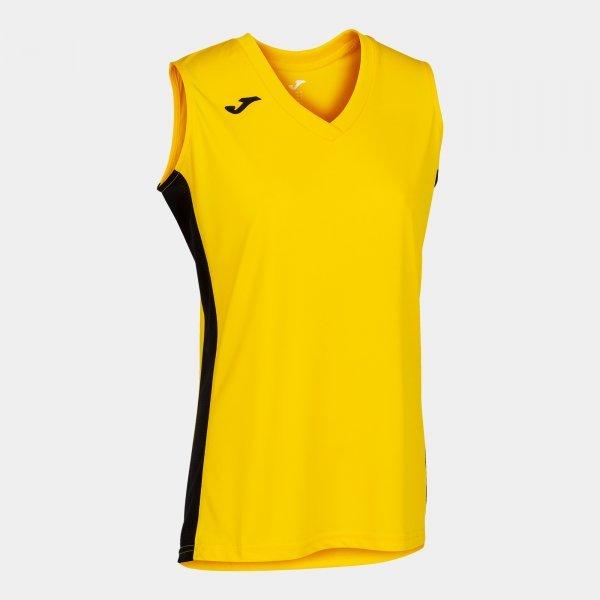 CANCHA III T-SHIRT YELLOW-BLACK SLEEVELESS - 901129.9012XS_407925