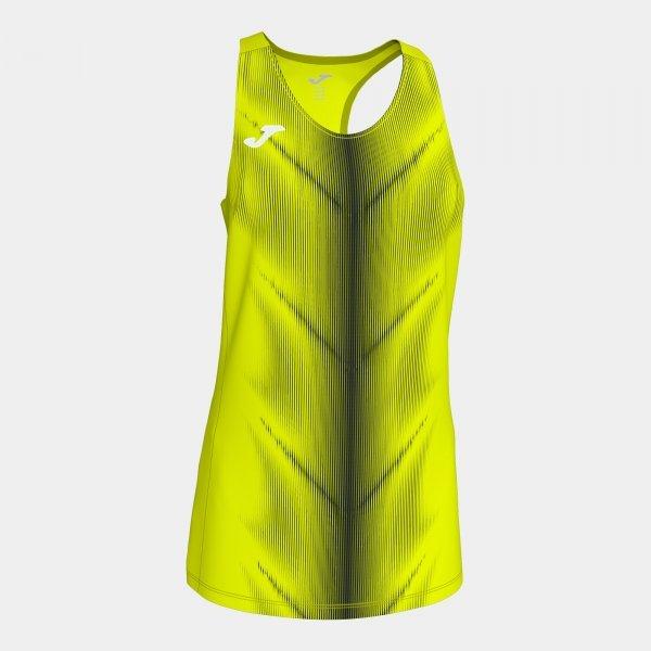 OLIMPIA T-SHIRT F.YELLOW-BLACK SLEEVELESS WOMAN - 900932.0612XS_407616