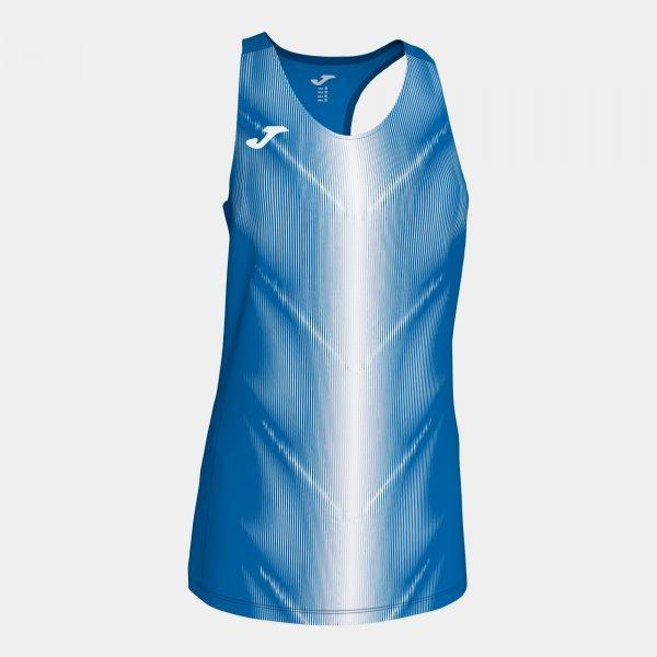 OLIMPIA T-SHIRT ROYAL-WHITE SLEEVELESS WOMAN - 900932.7024XS-3XS_407627