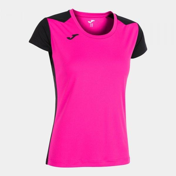 RECORD II SHORT SLEEVE T-SHIRT FLUOR PINK BLACK - 901398.0312XL_409516