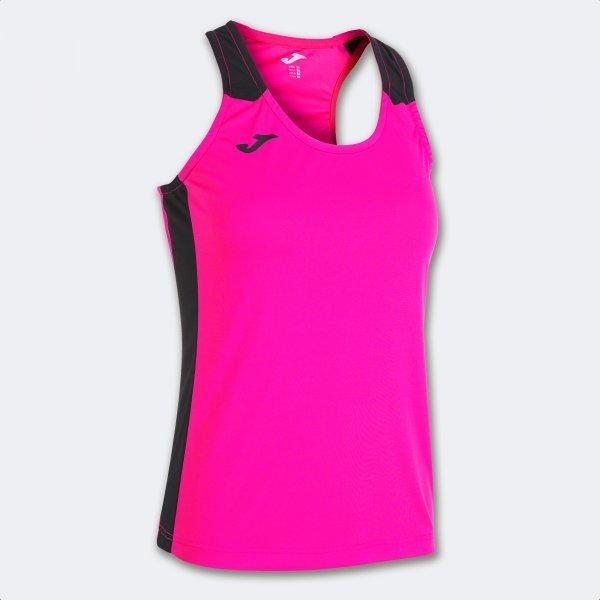 RECORD II TANK TOP FLUOR PINK BLACK - 901396.0312XS_409318
