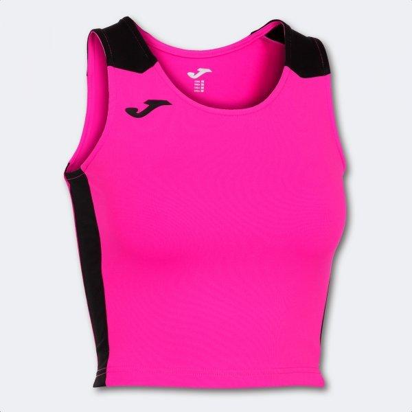 RECORD II TOP FLUOR PINK BLACK - 901397.0312XS_409425