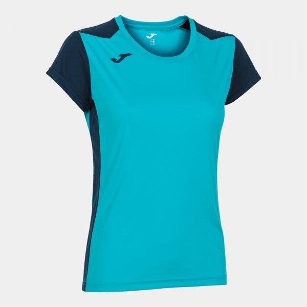 RECORD II SHORT SLEEVE T-SHIRT FLUOR TURQUOISE-NAVY - 901398.0132XL_409505