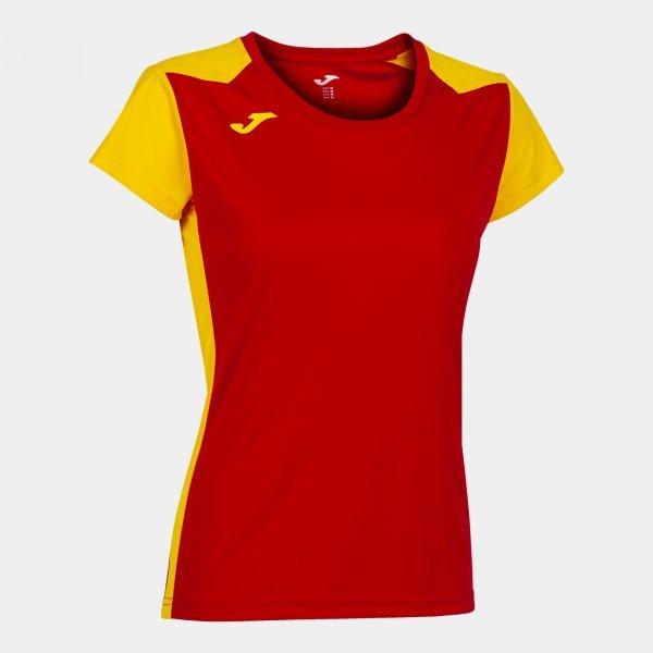 RECORD II SHORT SLEEVE T-SHIRT RED YELLOW - 901398.6092XL_409577