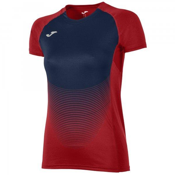 S/S T-SHIRT ELITE VI RED-NAVY BLUE WOMEN - 900641.6032XS_407312