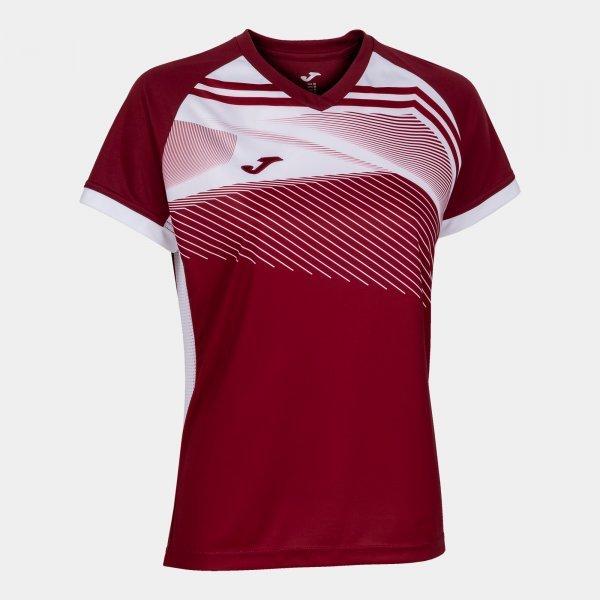 SUPERNOVA II T-SHIRT BURGUNDY-WHITE S/S - 901066.6722XS_407780