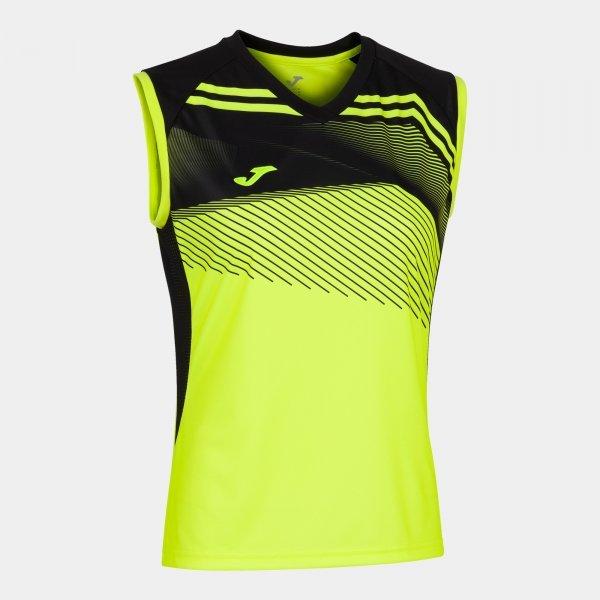 SUPERNOVA II T-SHIRT FLUOR YELLOW-BLACK SLEEVELESS - 901126.061L_407836
