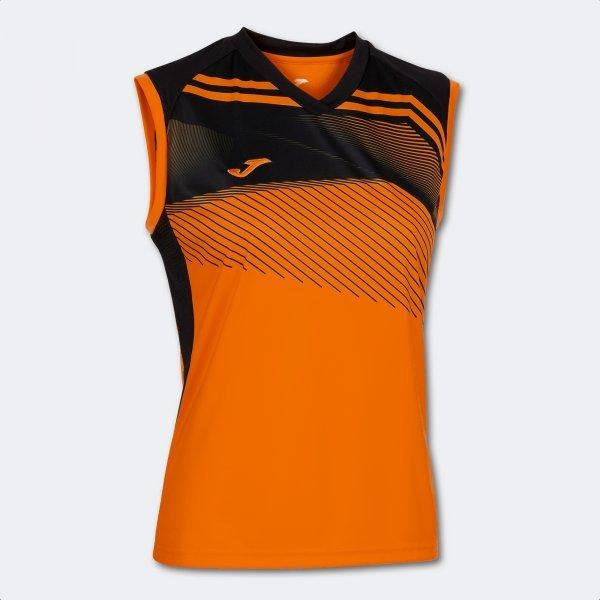 SUPERNOVA II T-SHIRT ORANGE-BLACK SLEEVELESS - 901126.881L_407848
