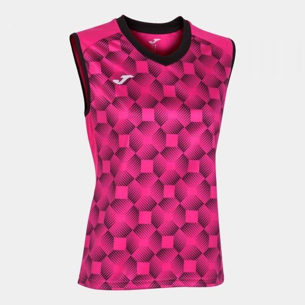 SUPERNOVA III SLEEVELESS SHIRT FLUOR PINK BLACK - 901444.031M_359868