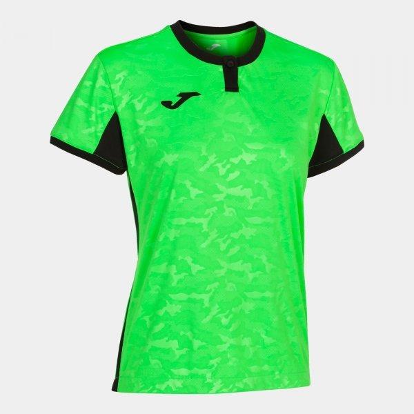 TOLETUM II T-SHIRT FLUOR GREEN-BLACK S/S - 901045.0212XS_407692