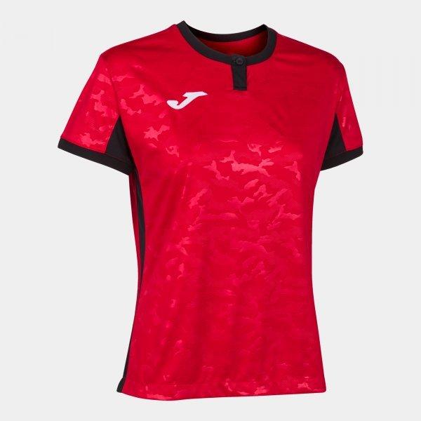 TOLETUM II T-SHIRT RED-BLACK S/S - 901045.6012XS_407710