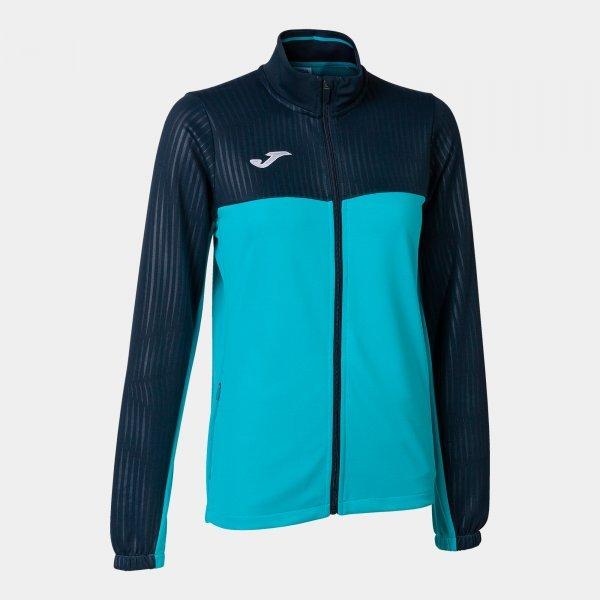 MONTREAL FULL ZIP SWEATSHIRT FLUOR TURQUOISE-NAVY - 901645.0132XL_410256
