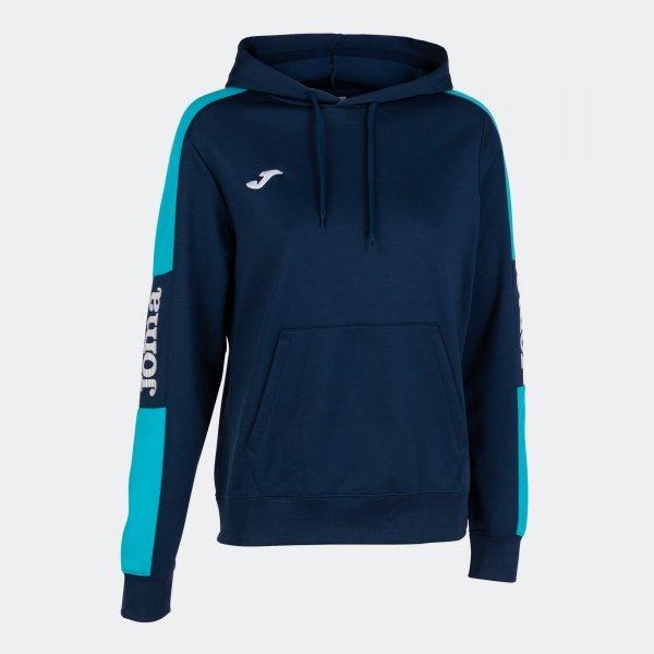 CHAMPIONSHIP IV HOODIE NAVY FLUOR TURQUOISE - 901334.342XS_409104
