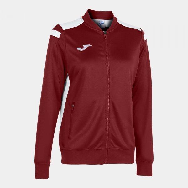 CHAMPIONSHIP VI FULL ZIP SWEATSHIRT BURGUNDY WHITE - 901267.6722XL_408791