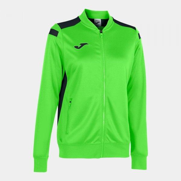 CHAMPIONSHIP VI FULL ZIP SWEATSHIRT FLUOR GREEN BLACK - 901267.0212XL_408724
