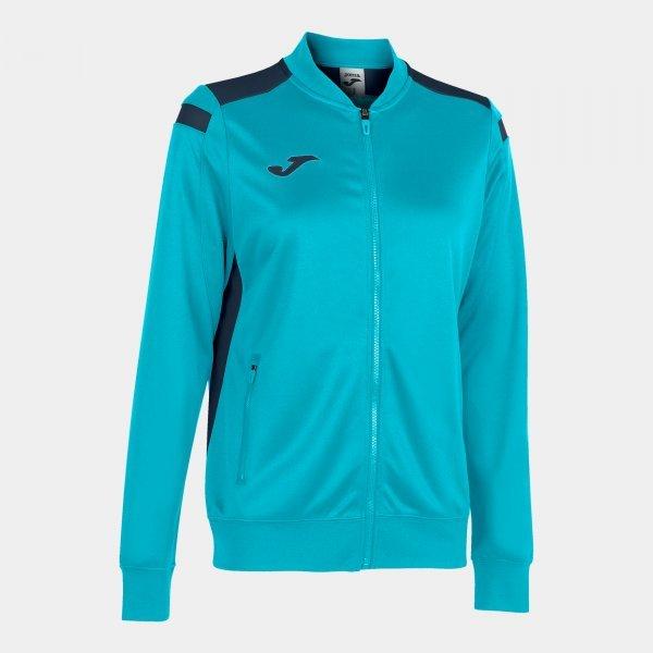 CHAMPIONSHIP VI FULL ZIP SWEATSHIRT FLUOR TURQUOISE-NAVY - 901267.0132XL_408719