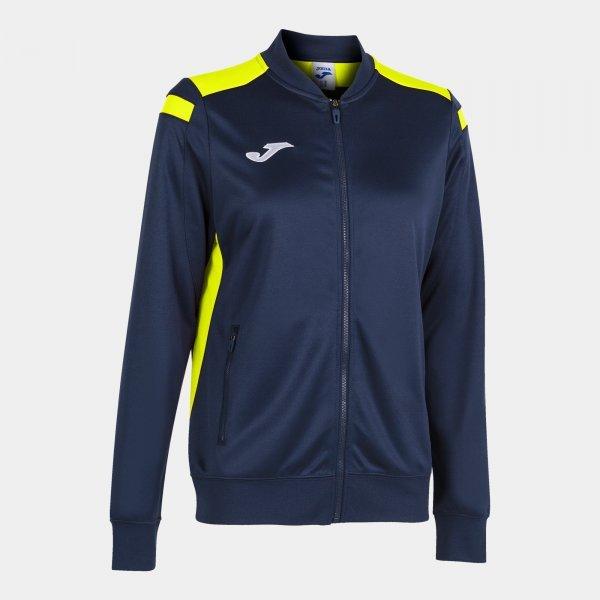 CHAMPIONSHIP VI FULL ZIP SWEATSHIRT NAVY FLUOR YELLOW - 901267.3212XL_408747