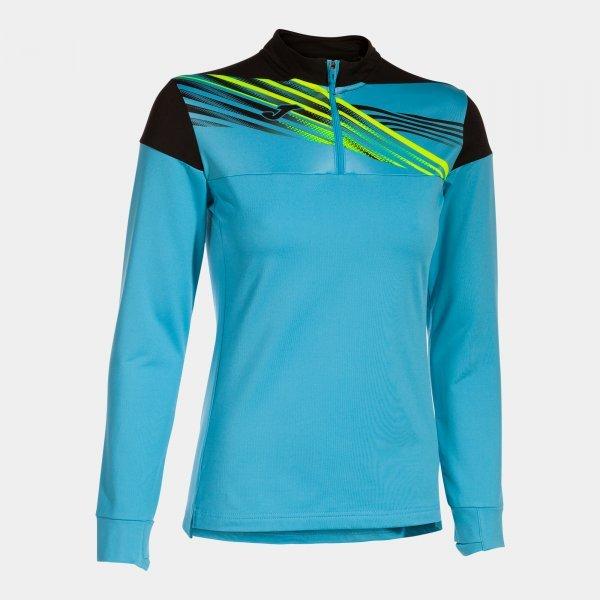 ELITE X SWEATSHIRT FLUOR TURQUOISE BLACK - 901810.011L_411381