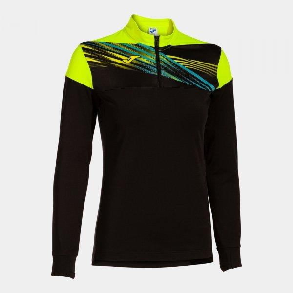 ELITE X SWEATSHIRT BLACK FLUOR YELLOW - 901810.121L_411393