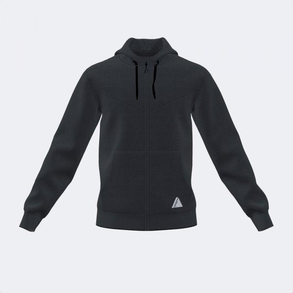 INDOOR GYM ZIP-UP HOODIE BLACK - 102970.1002XL_442099