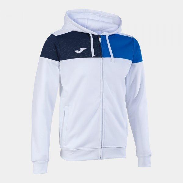 CREW V ZIP-UP HOODIE WHITE ROYAL - 103087.2076XS_354222