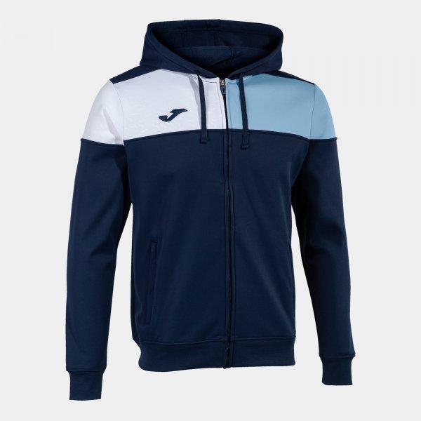 CREW V ZIP-UP HOODIE NAVY SKY BLUE - 103087.3122XS_389307