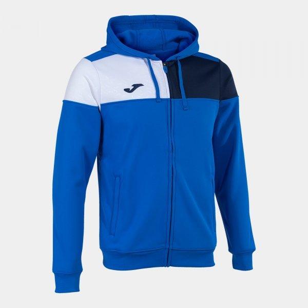CREW V ZIP-UP HOODIE ROYAL NAVY - 103087.7032XS_389327