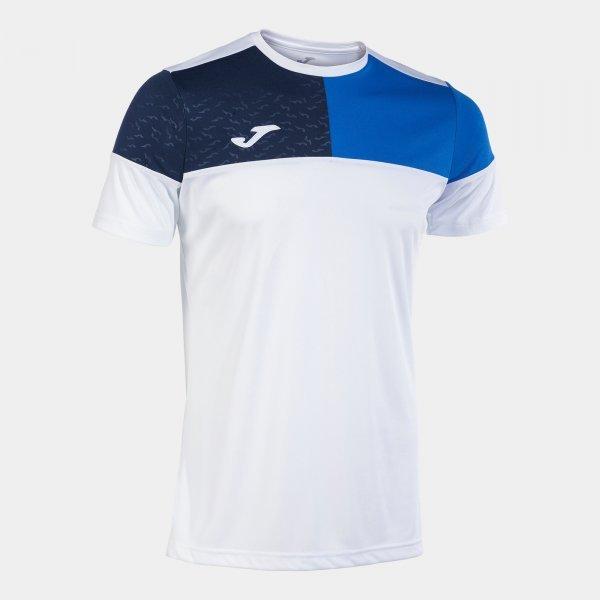 CREW V SHORT SLEEVE T-SHIRT WHITE ROYAL - 103084.2072XS_389132