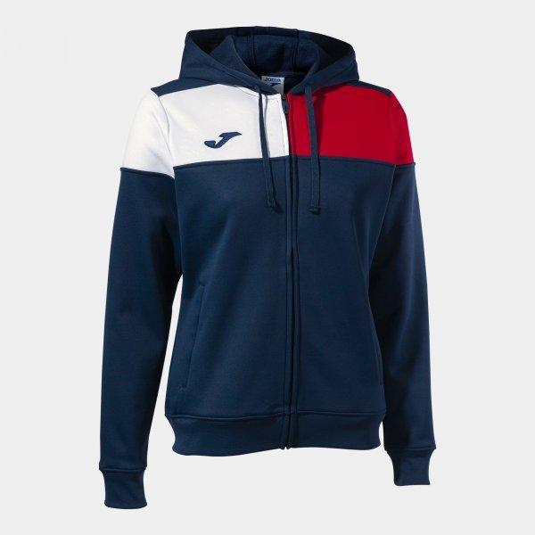 CREW V ZIP-UP HOODIE NAVY RED - 901863.3362XS_411930