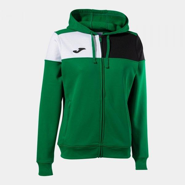 CREW V ZIP-UP HOODIE GREEN BLACK - 901863.4512XL_411933