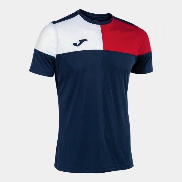 CREW V SHORT SLEEVE T-SHIRT NAVY RED - 103084.3362XL_389143